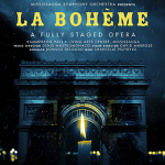 Mississauga: Mississauga Symphony Orchestra presents a fully-staged production of “La Bohème” February 7 & 9