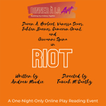 Barrie: Talk Is Free Theatre presents “Riot” by Andrew Moodie on April 8