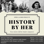 Waterloo: Opera Laurier teams up with Loose Tea Music Theatre to present “History by Her”