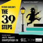 Picton: The County Stage Company presents “The 39 Steps” July 15-August 6